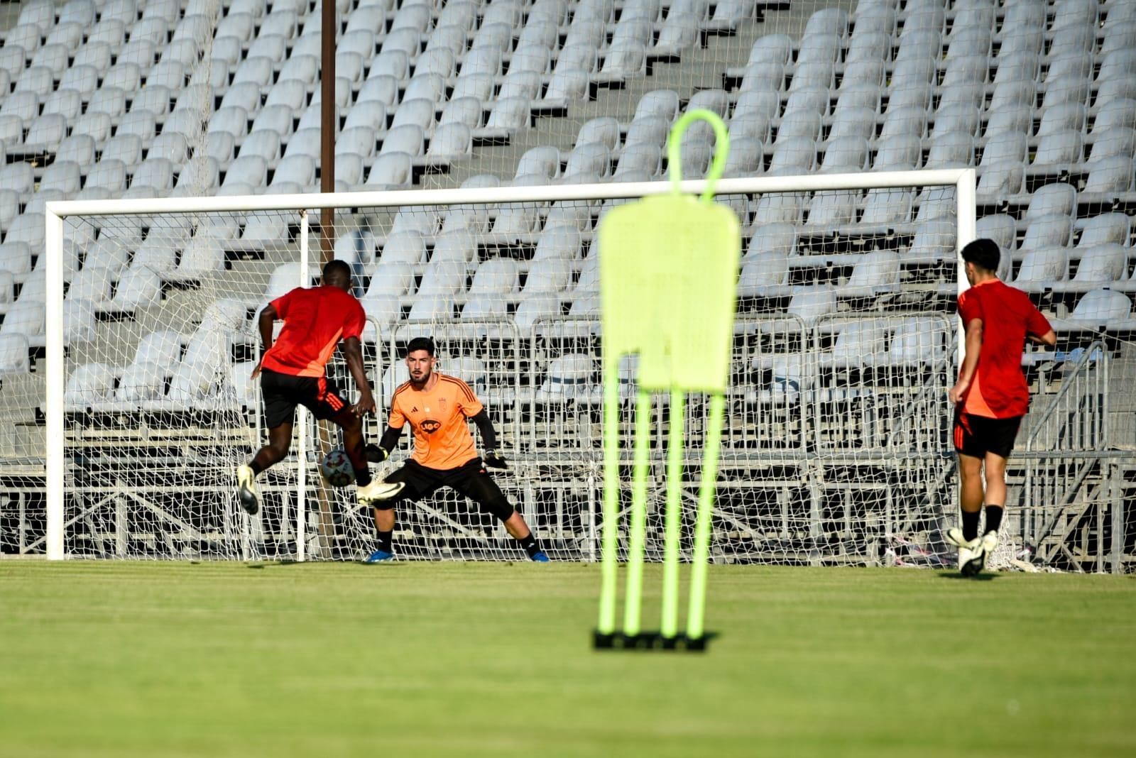 Las imágenes del entrenamiento del Xerez CD en el Estadio Pedro Garrido