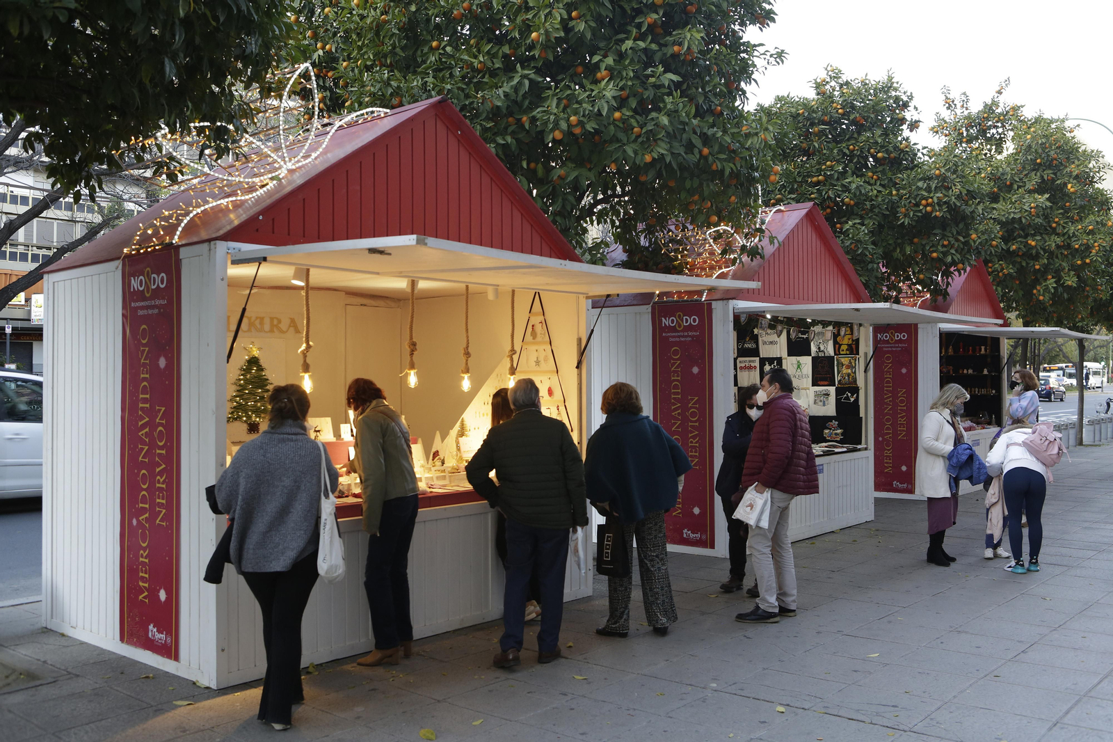 Mercado navideño de Nervión