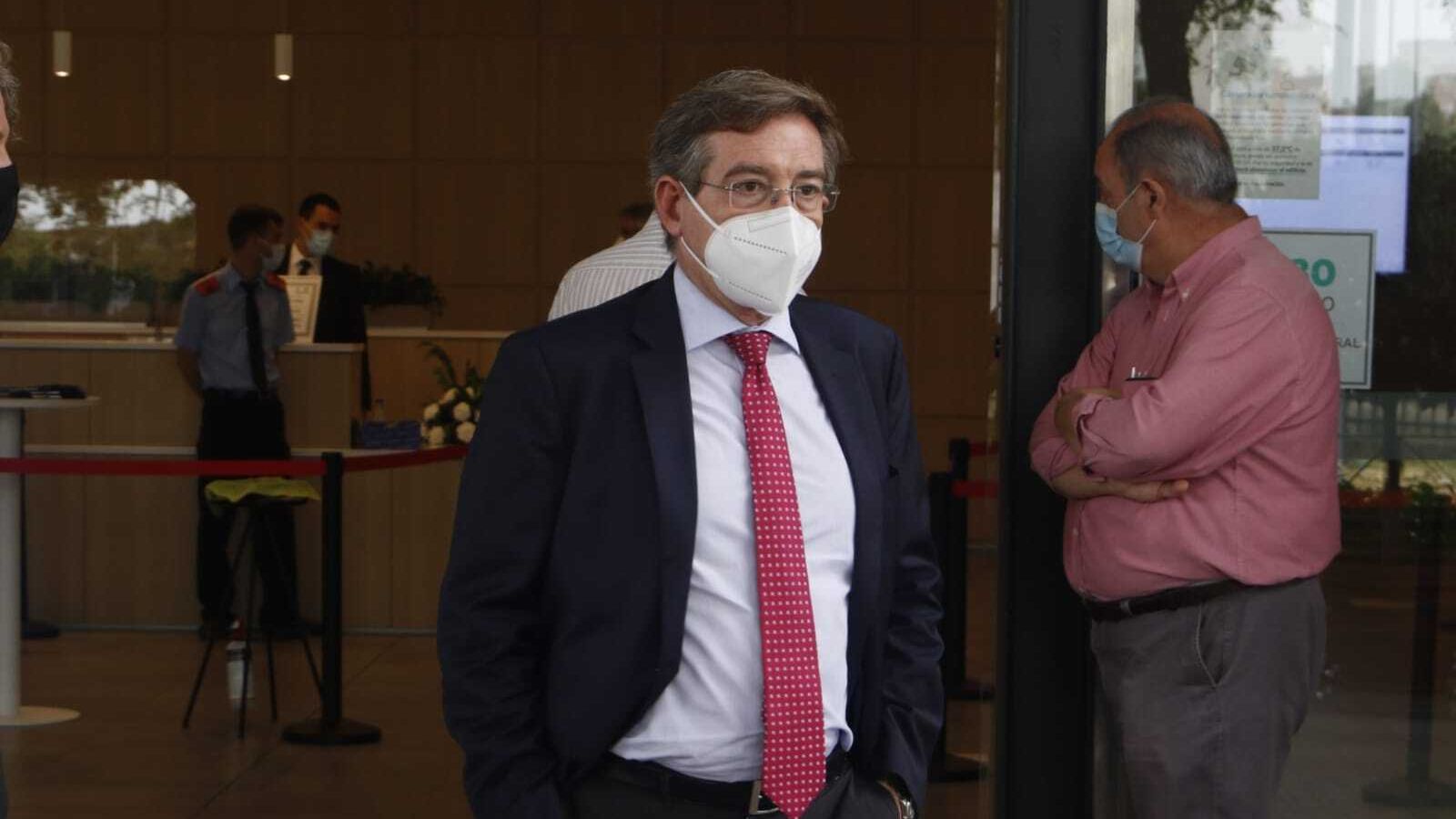 Rafael Carmona, presidente del Puerto de Sevilla.