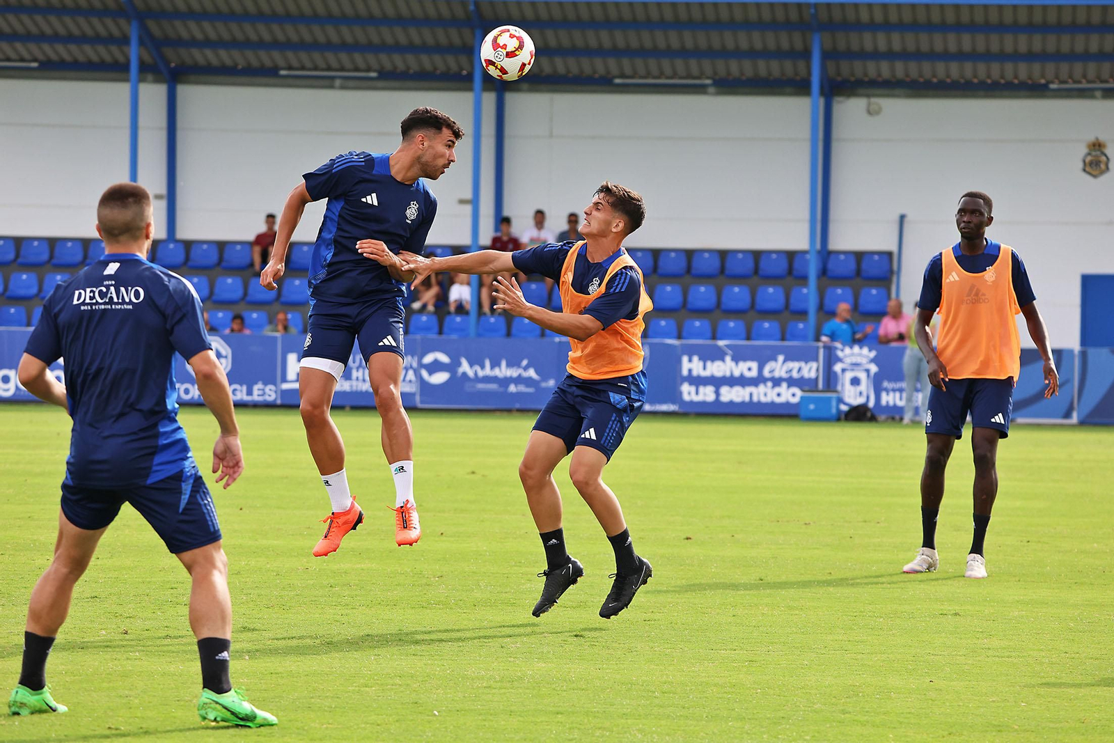 Entrenamiento del Recreativo de Huelva