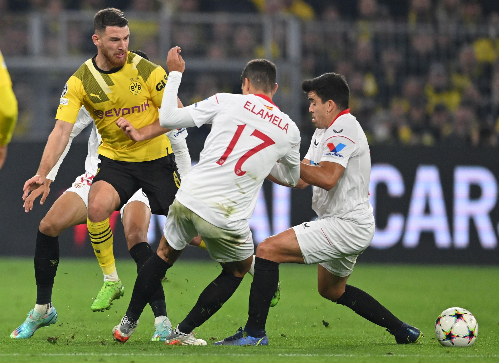 Las fotos del Borussia Dortmund-Sevilla de Champions