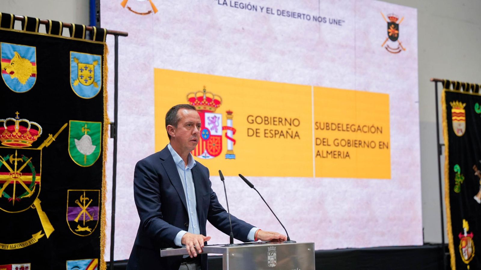 José María Martín, subdelegado del Gobierno en Almería.