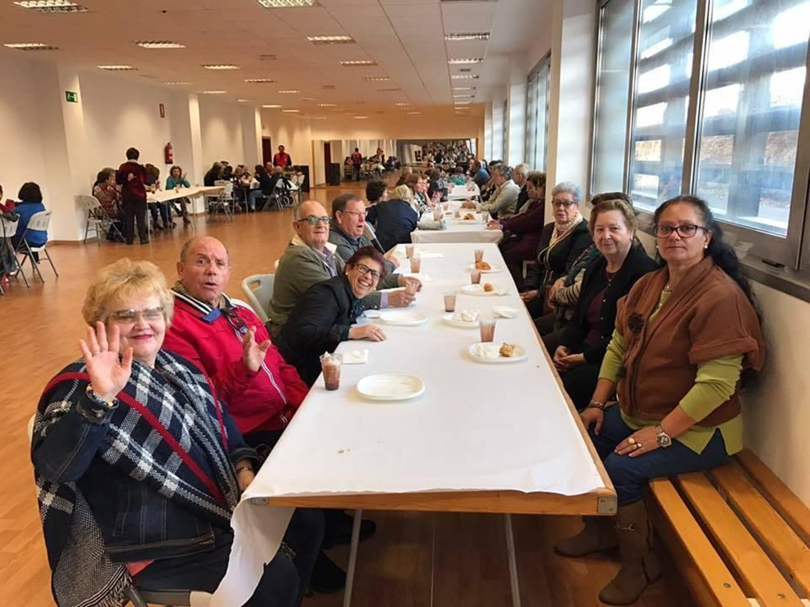 Buñuelos con un buen chocolate