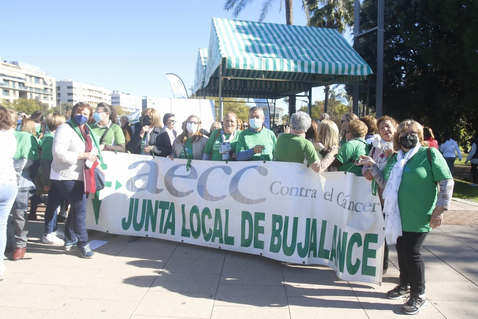 La marcha por la vida de la AECC en Córdoba, en fotografías