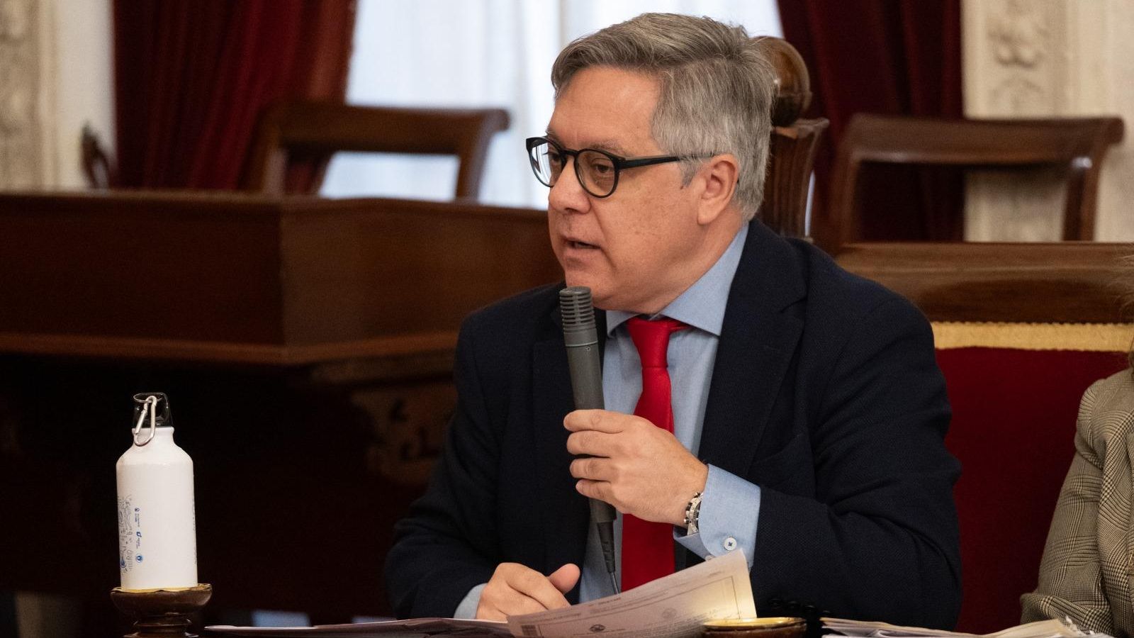 Óscar Torres, portavoz municipal del PSOE en el Ayuntamiento de Cádiz