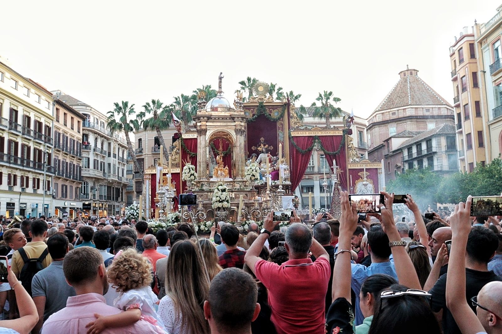 Las imágenes del Corpus Christi de Málaga 2024