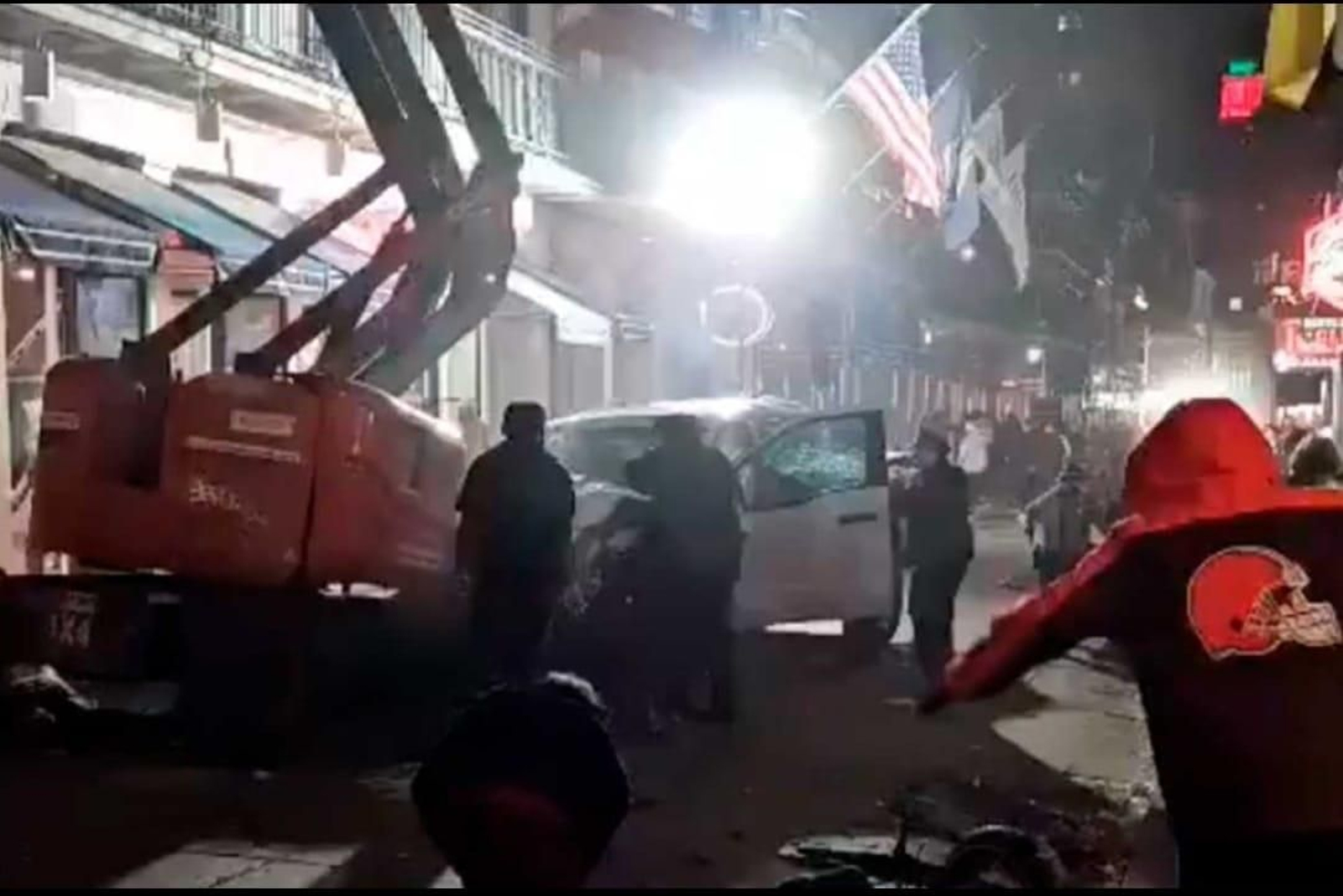Atropello en Nueva Orleans