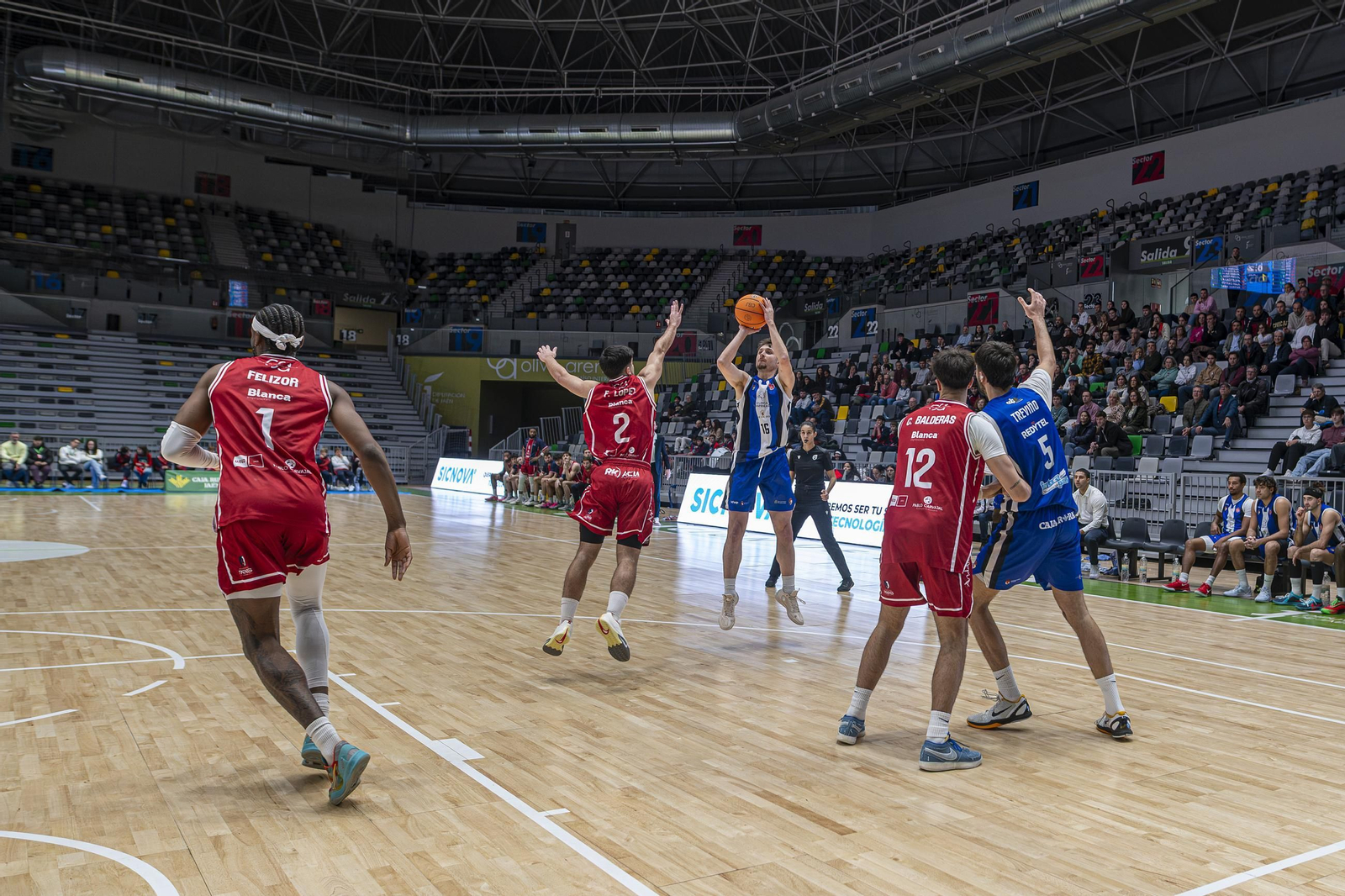 El conjunto rojillo no pudo superar el buen momento de los bercianos.
