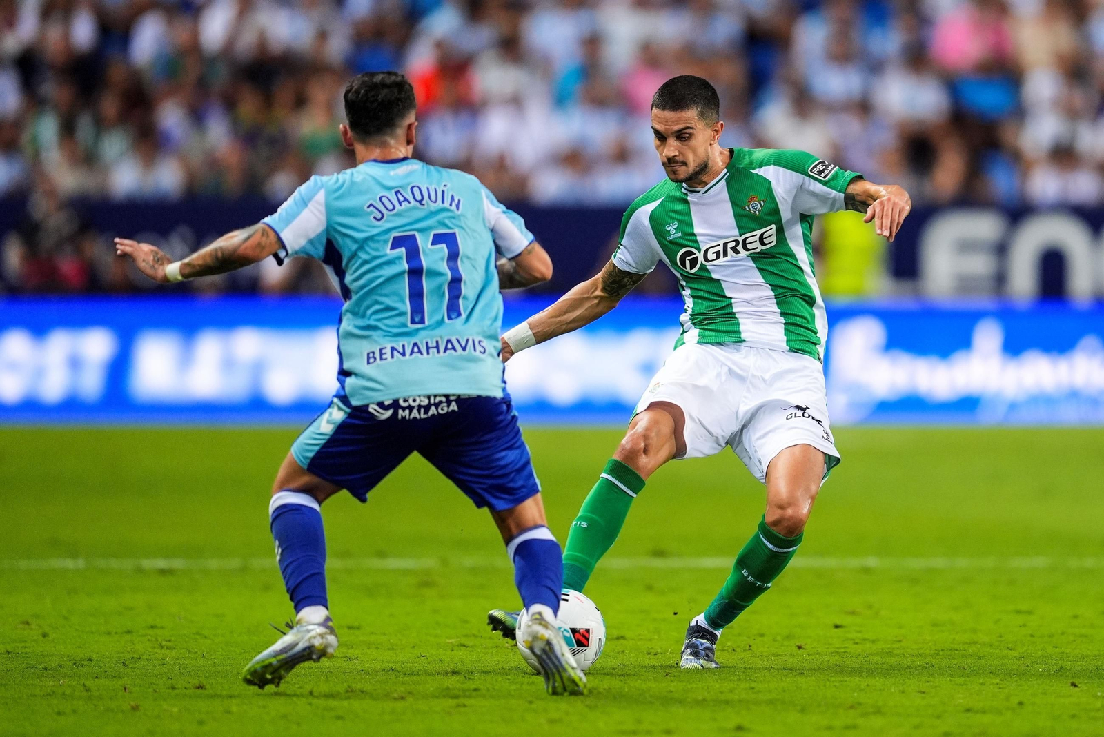 Las mejores fotos del Málaga-Betis