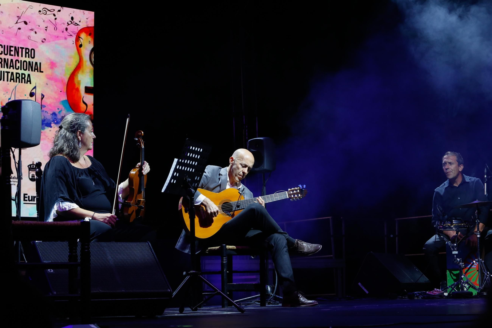 Fotos del concierto de Salvador y Pastora Andrades en el Encuentro de Guitarra Paco de Lucía