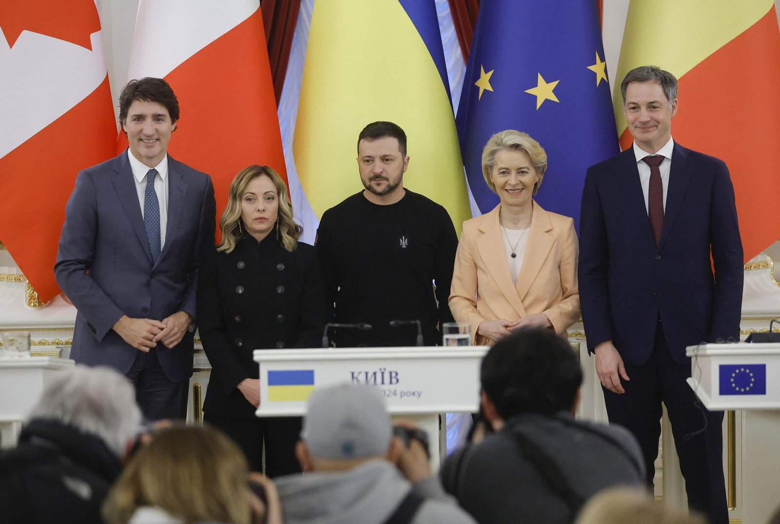 La UE da su apoyo a Ucrania en el segundo aniversario del inicio de la guerra con Rusia La UE da su apoyo a Ucrania en el segundo aniversario del inicio de la guerra con Rusia