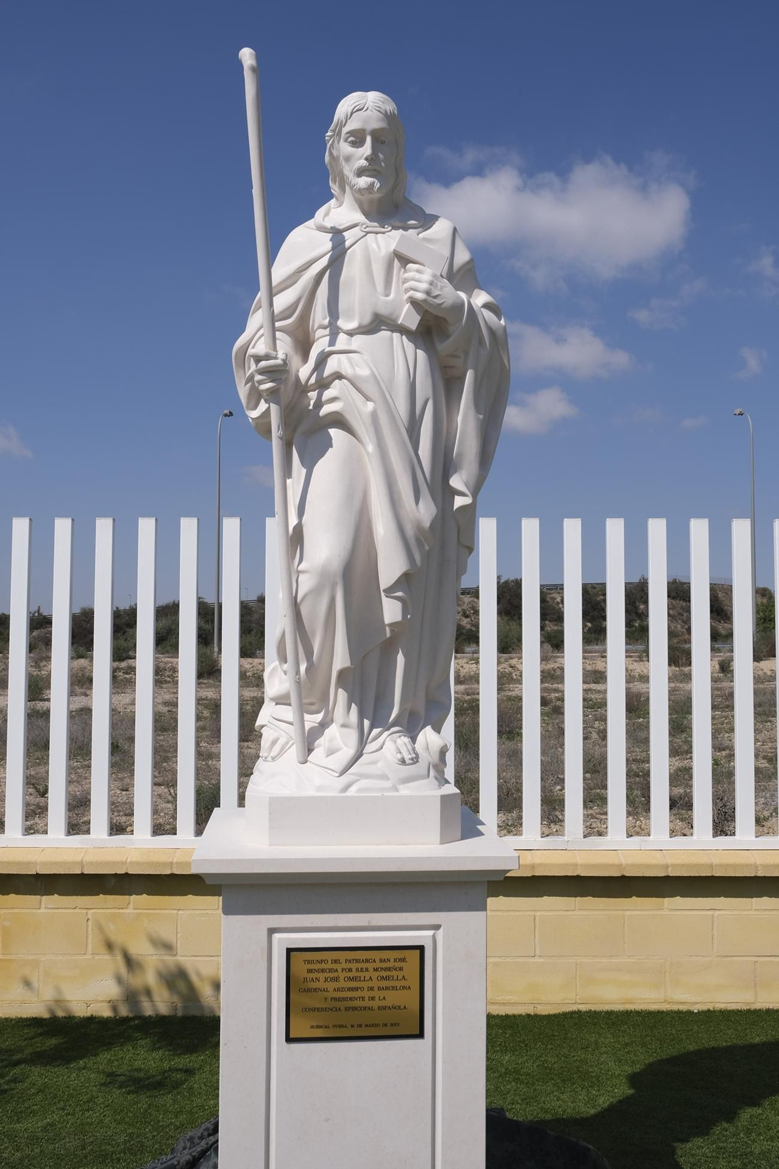 Bendición de las instalaciones de Hydrodiseño, en Huércal Overa (Almería)