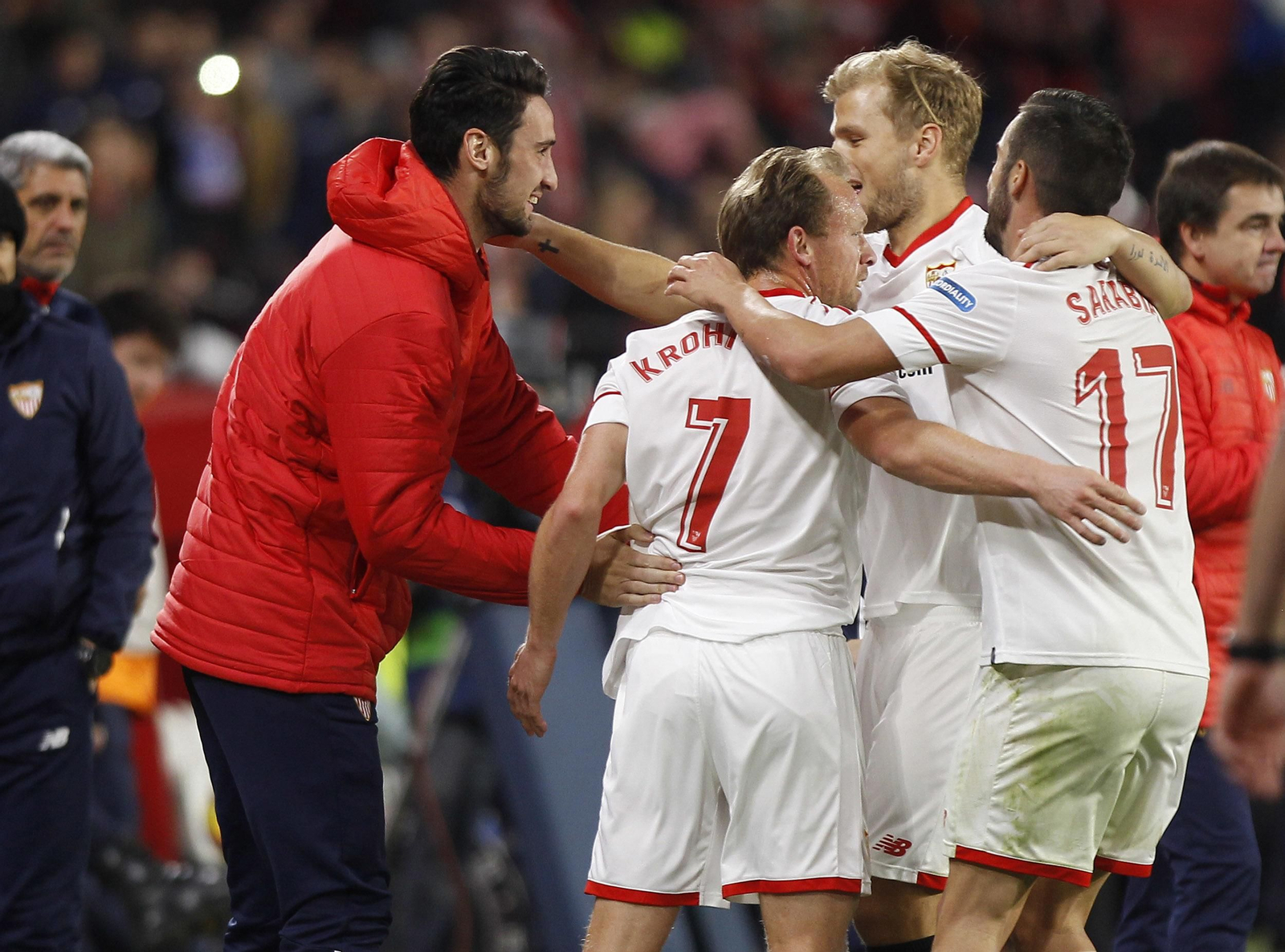 Las imágenes del Sevilla-Deportivo de la Coruña