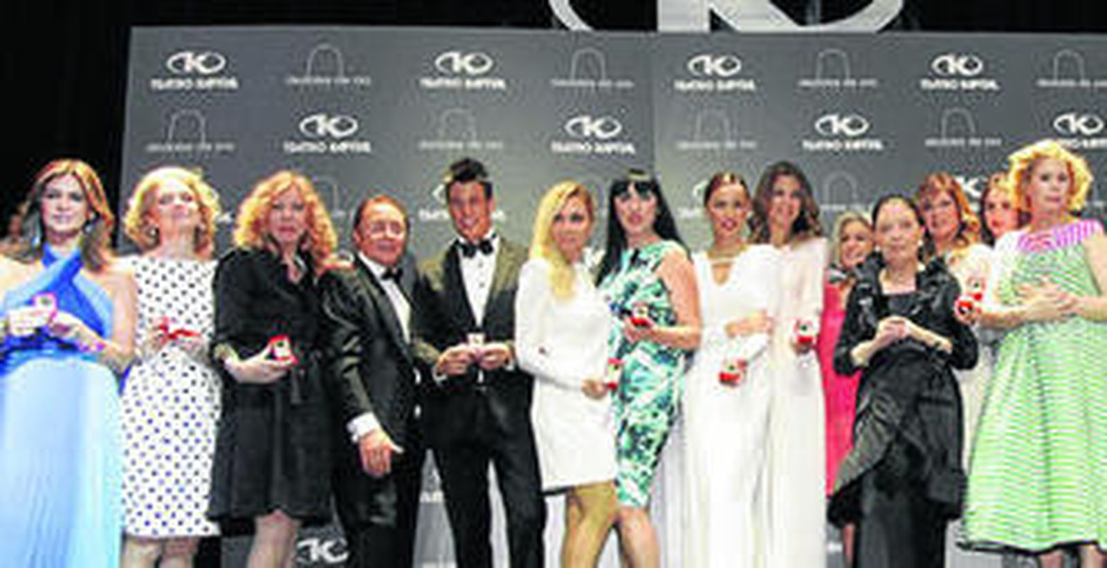 Todos los premiados con el Dedal de Oro 2013.