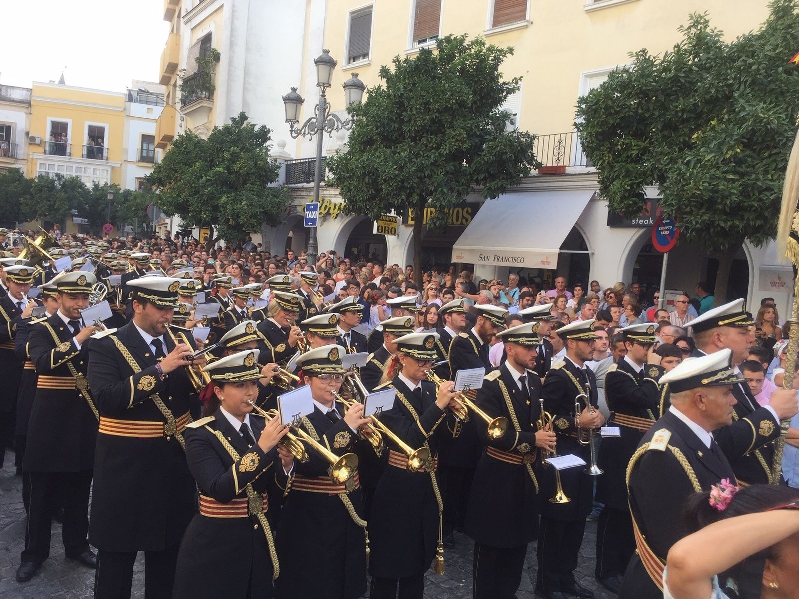 La agrupación musical San Juan, de Jerez, en una imagen de archivo.