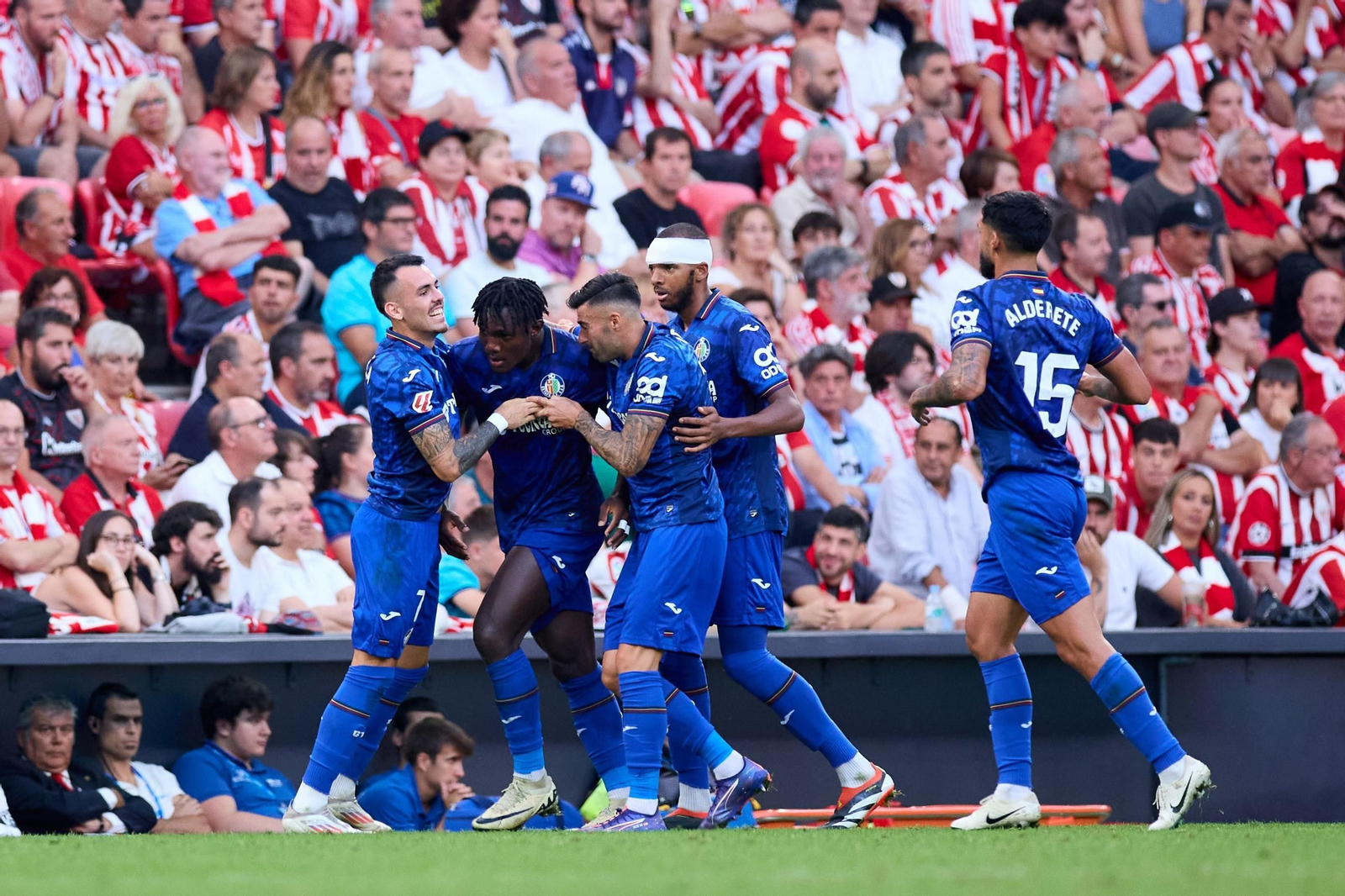 Las imágenes del Athletic - Getafe