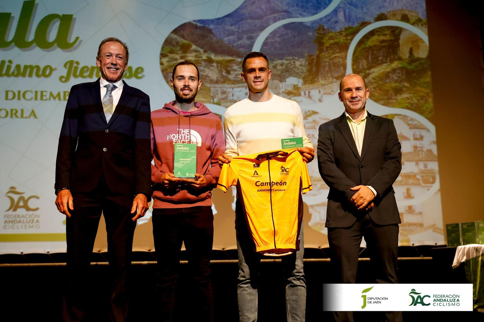 En imágenes: Cazorla, escenario de la Gala del ciclismo jiennense 2025