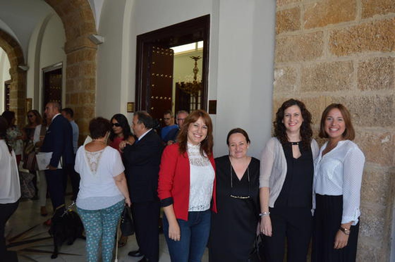 Isabel Armario, Encarnación Niño, Isabel María Moya y Ana Carrera.

Foto: Ignacio Casas de Ciria