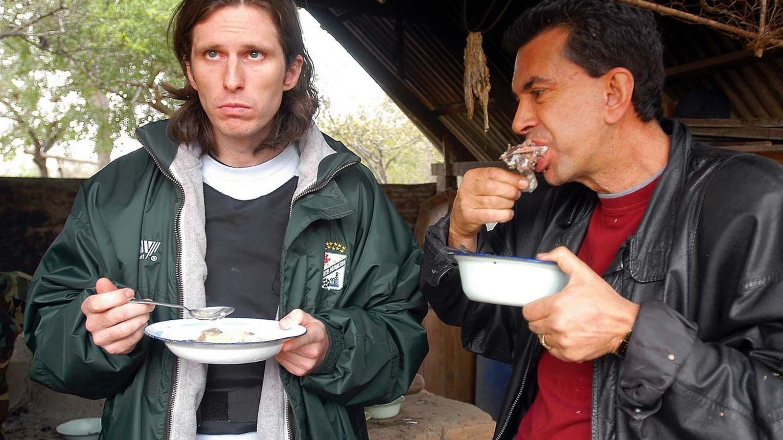 Javier Villanueva, durante su estancia en la cárcel de Palmasola.