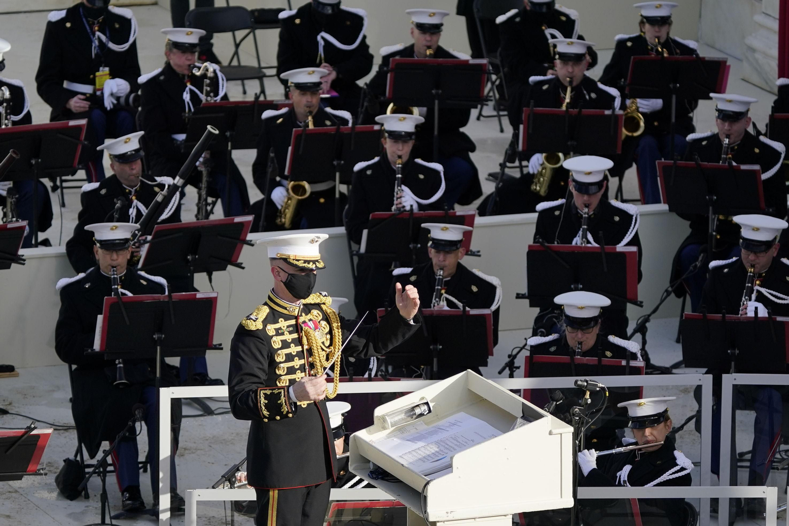 Las imágenes de la toma de posesión de Joe Biden como presidente de EEUU