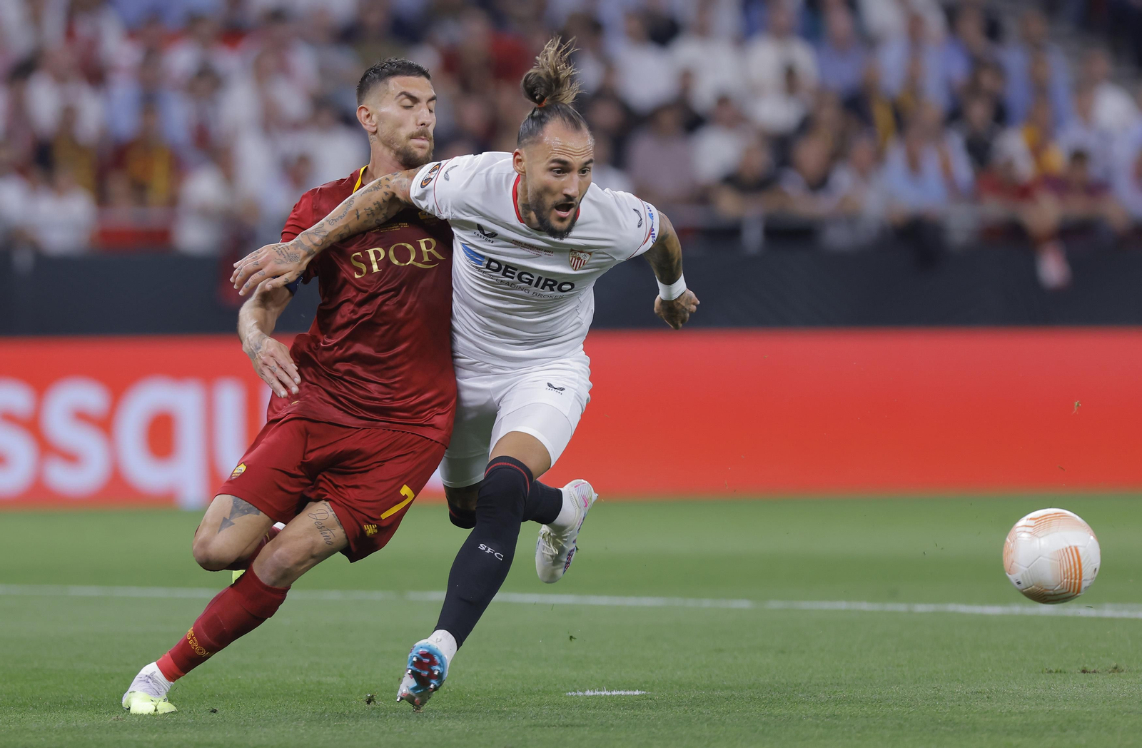 Las imágenes del Sevilla-Roma