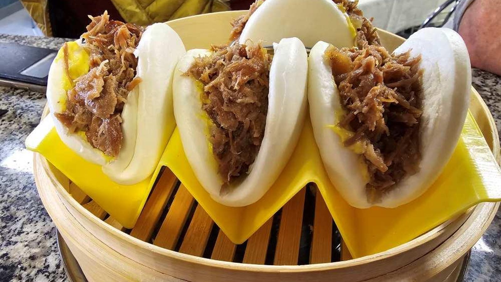 Pan bao de Casa José en Mancha Real.