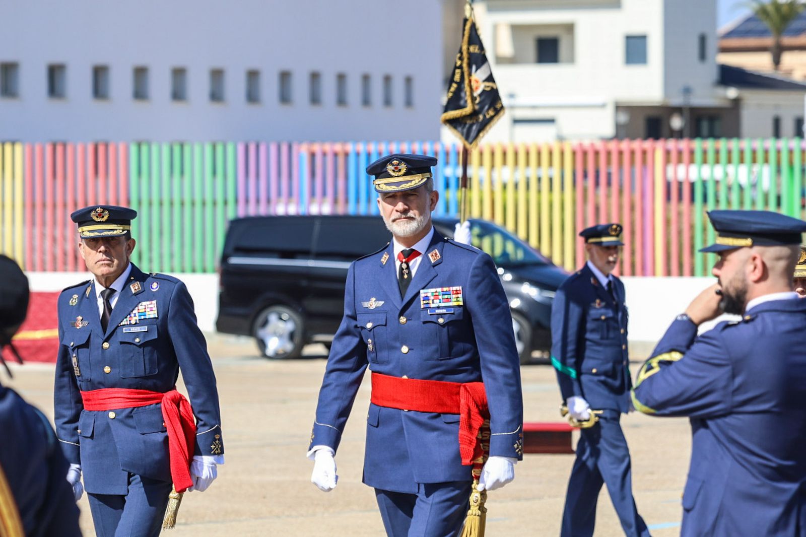 Fotografías del Acto Militar presidido por S.M. el Rey Felipe VI con motivo del centenario del Plus Ultra