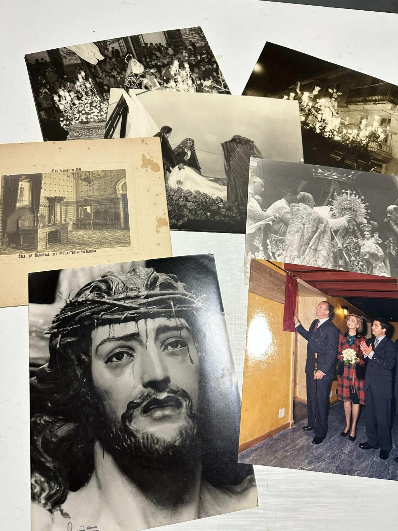 Collage del Archivo Quijano, con algunas fotografías históricas de San Fernando