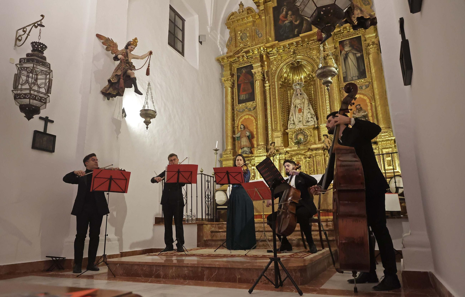 Concierto de Navidad de la Orquesta Andaluza en Castellar, en 2024.