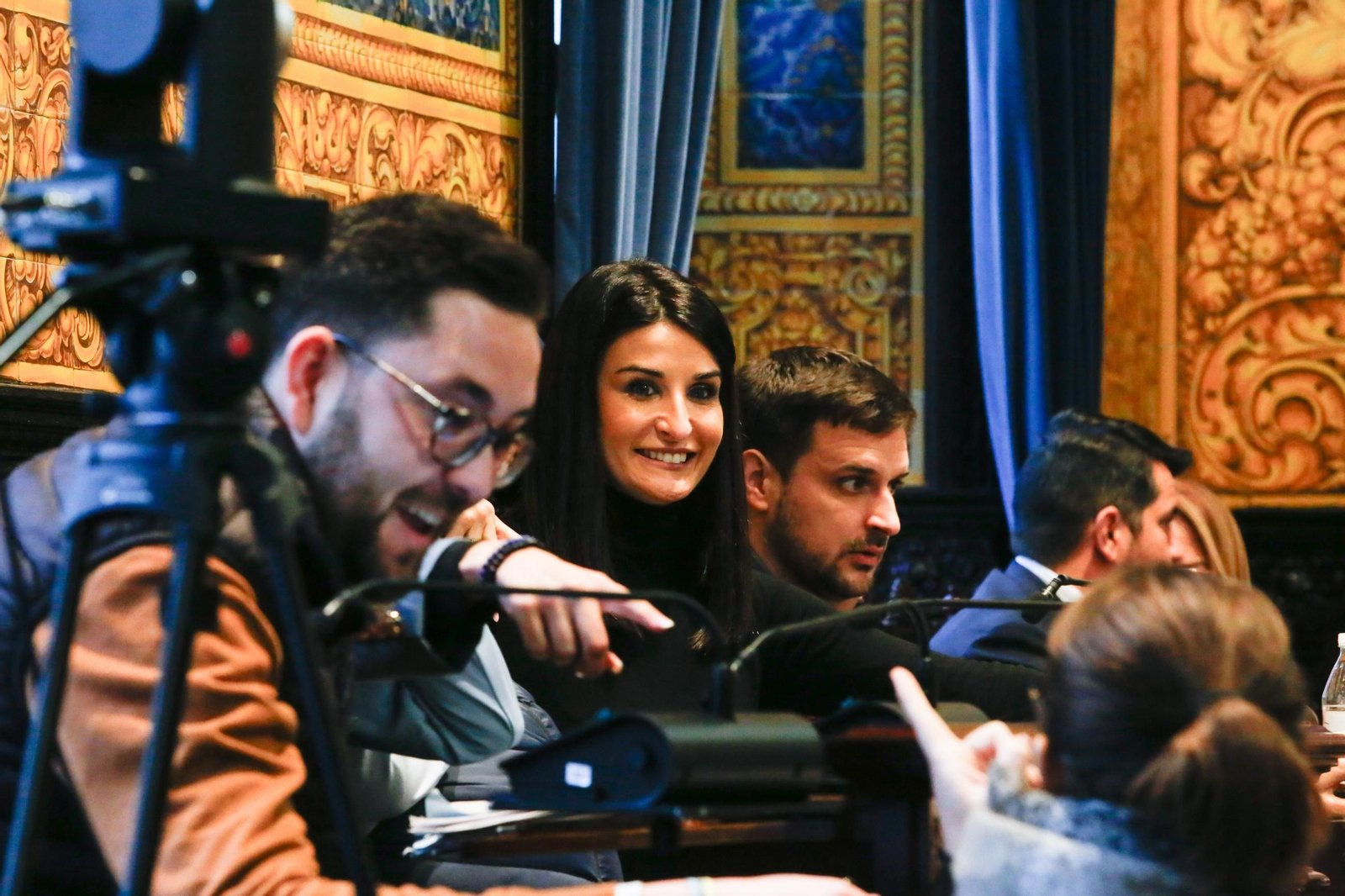 Fotos del Pleno del Ayuntamiento de Algeciras con el plantón de la oposición al alcalde Landaluce