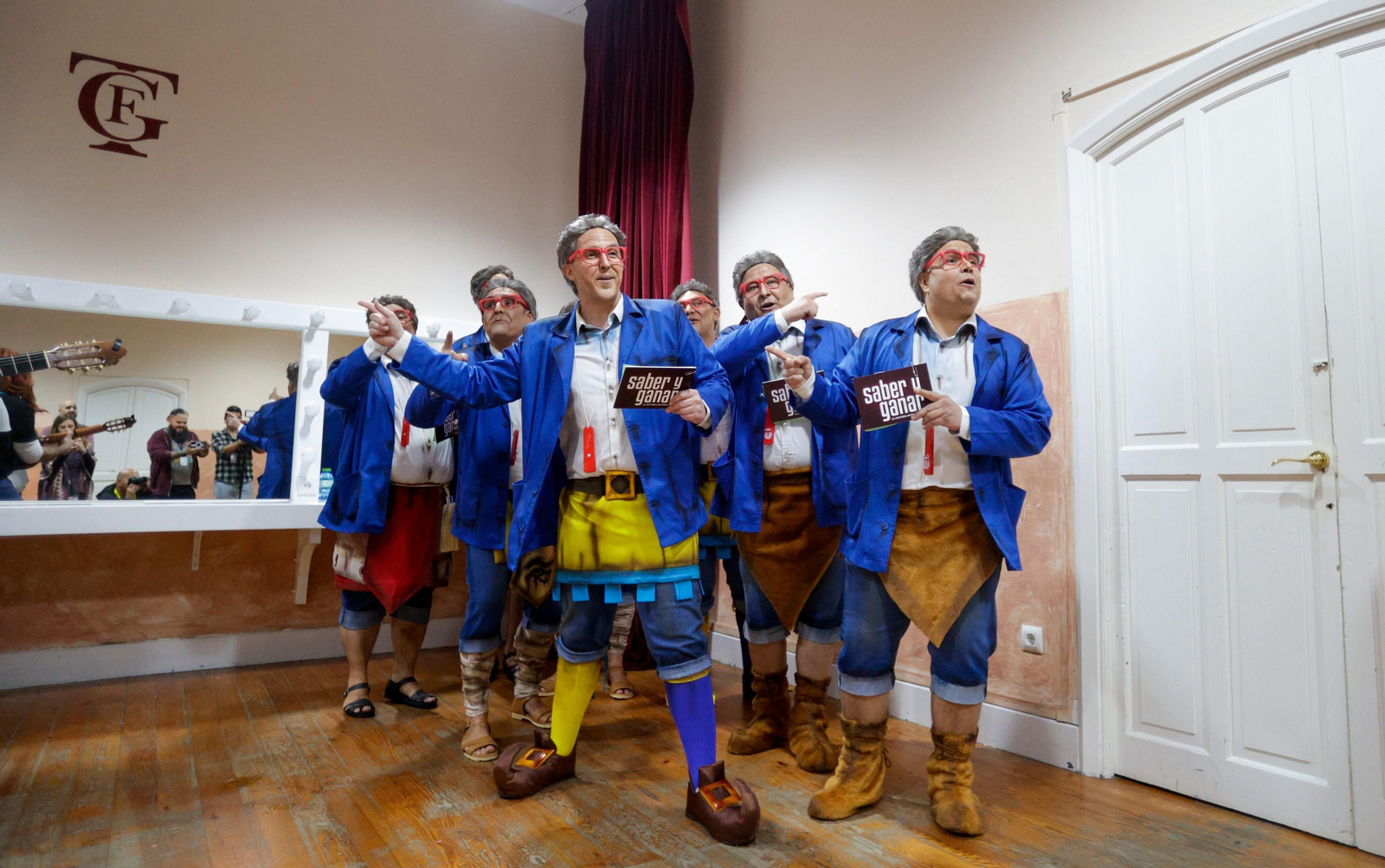 el ambiente de la novena sesión de preliminares