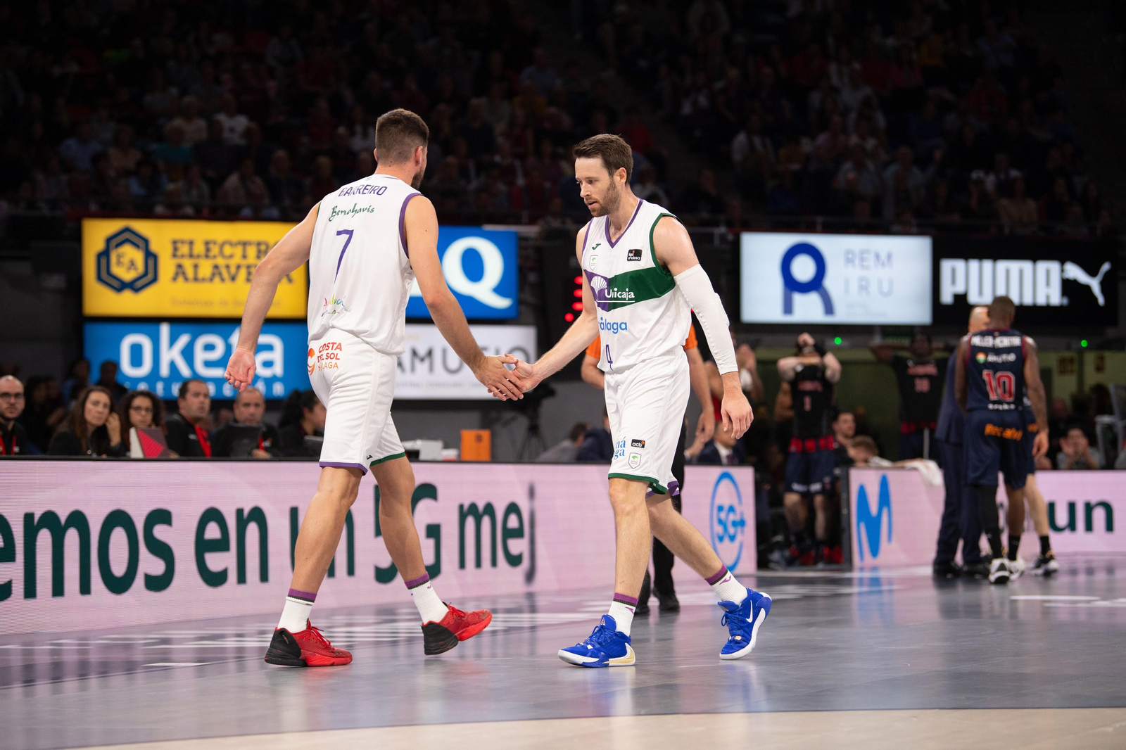 El Baskonia-Unicaja, en fotos