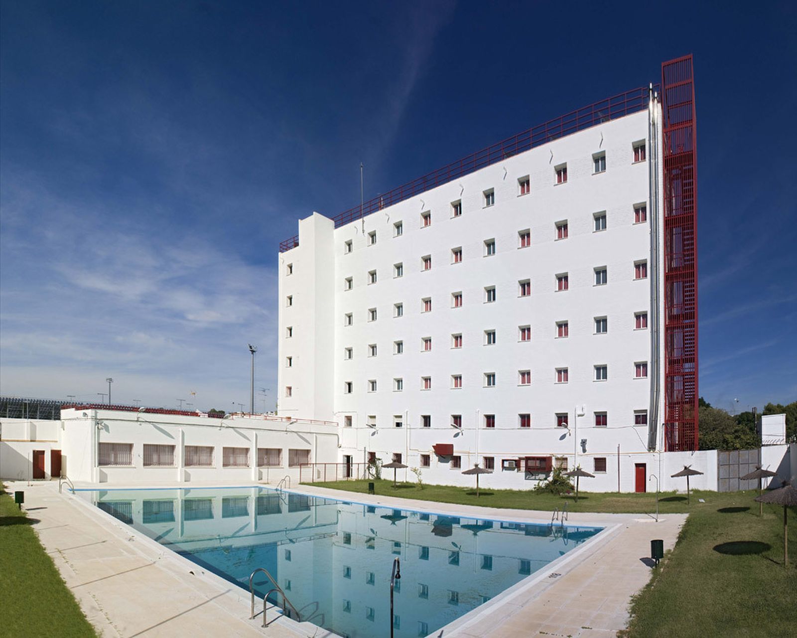 Imagen del albergue juvenil de Jerez.