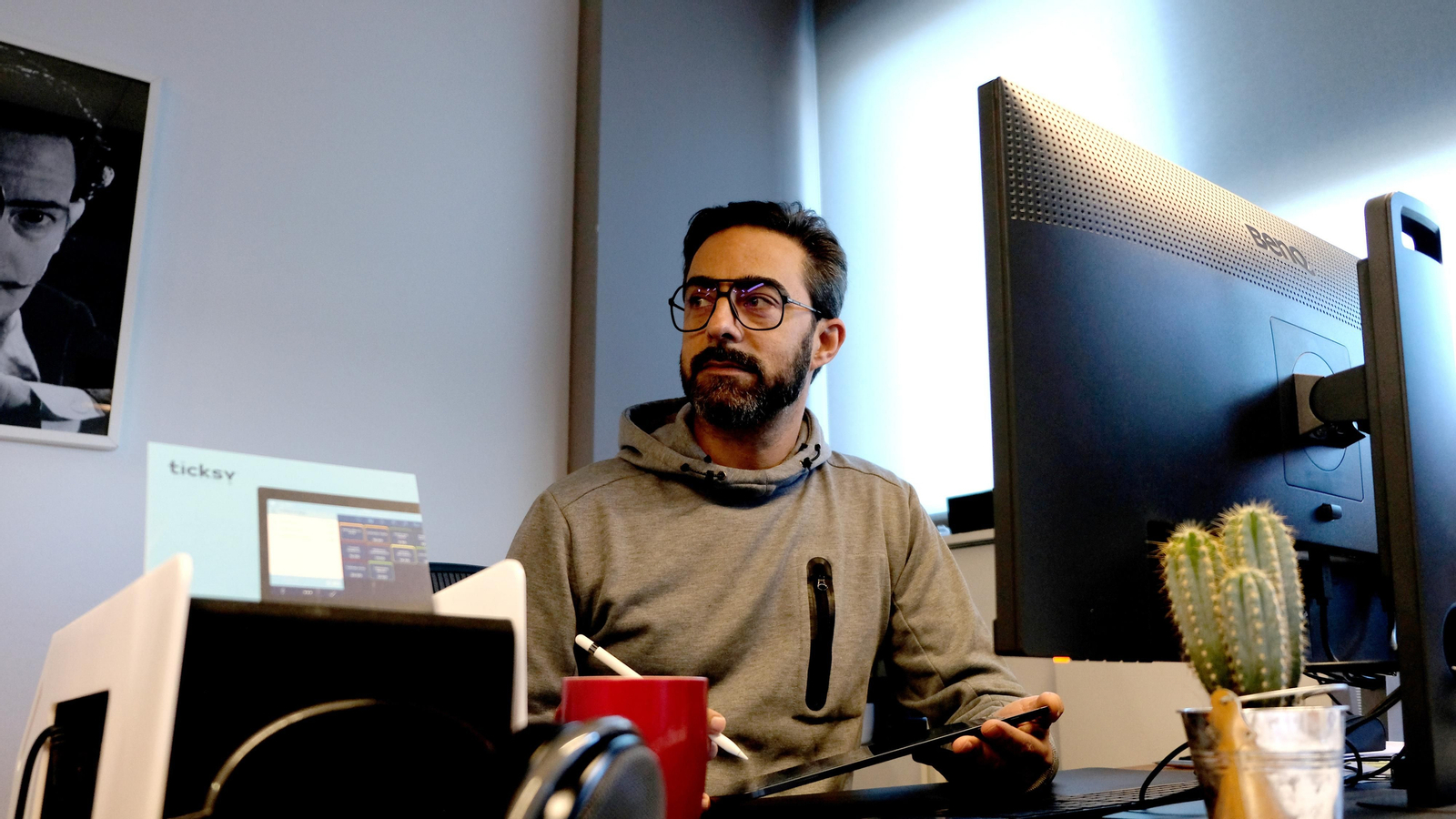 El jerezano Fede Rivas, creador de la aplicación Ticksy.
