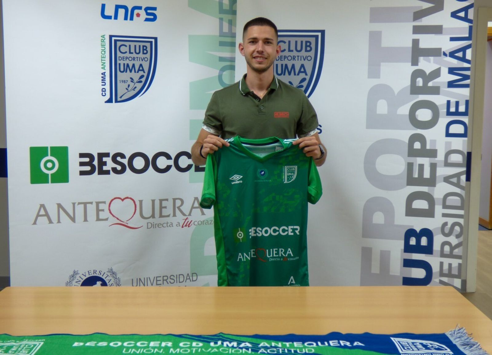 Quique Hernando, nuevo fichaje del BeSoccer UMA Antequera.