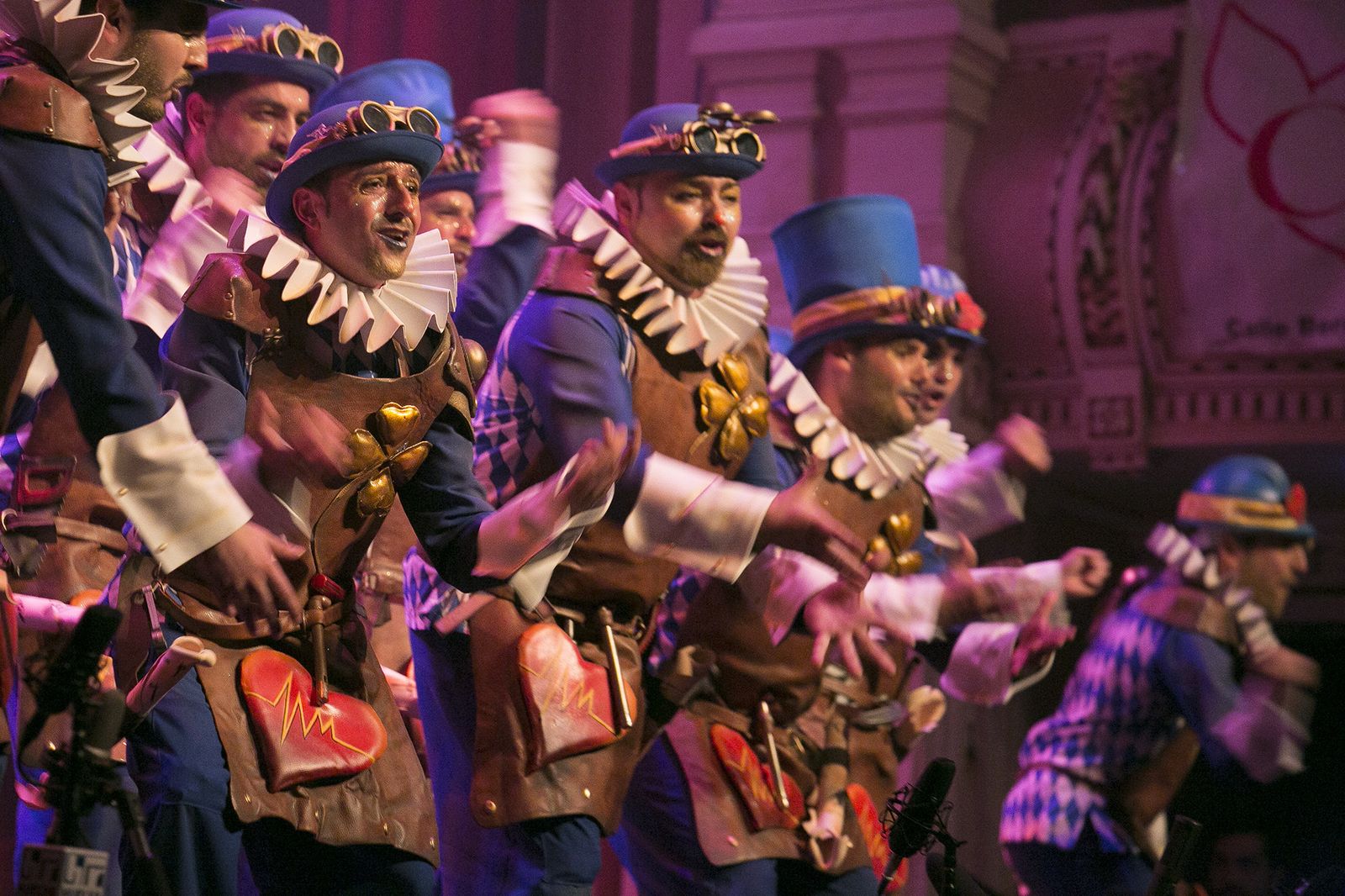 Las Imágenes del Carnaval Colombino: Primera fase de Semifinales