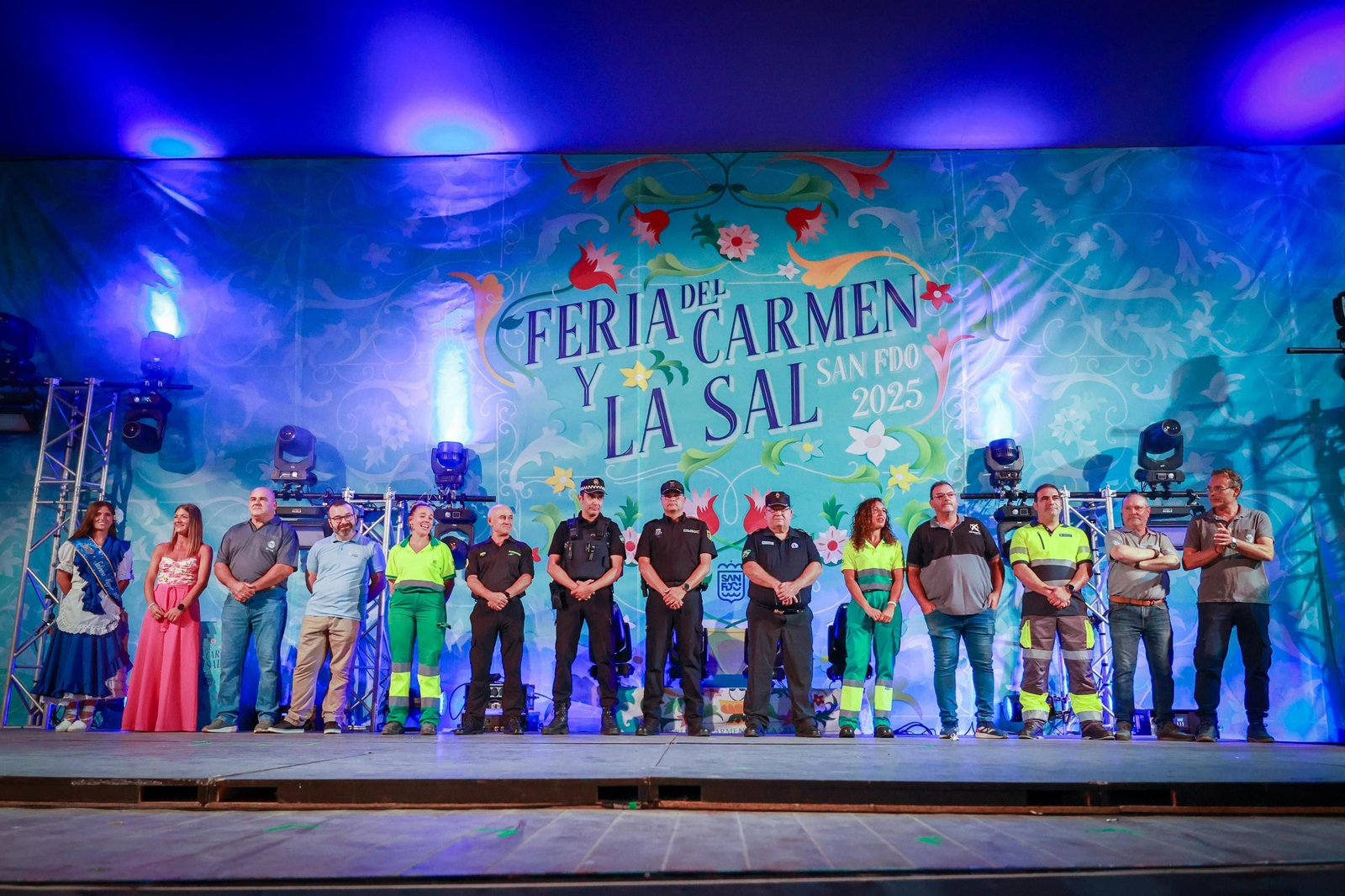 Feria del Carmen y de la Sal 2025 en San Fernando: las imágenes de la primera noche