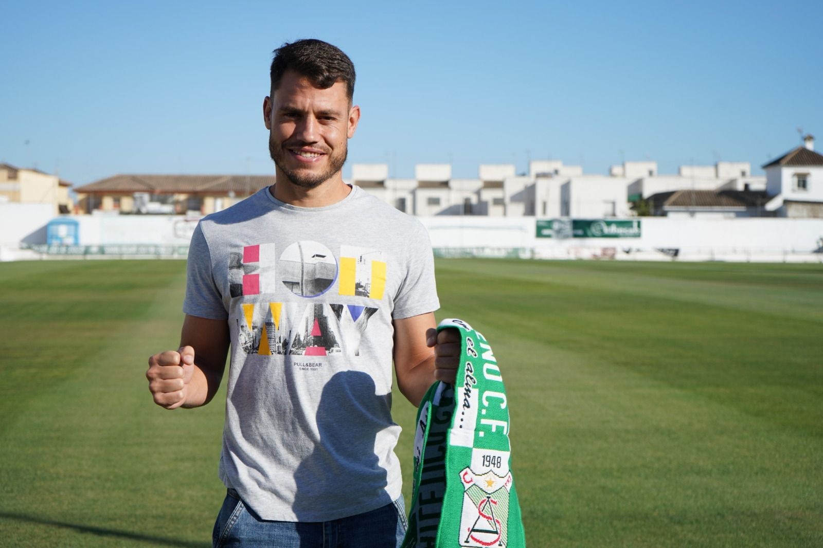 José Romero ha cumplido 13 temporadas en el Atlético Sanluqueño, "el equipo de mi pueblo".