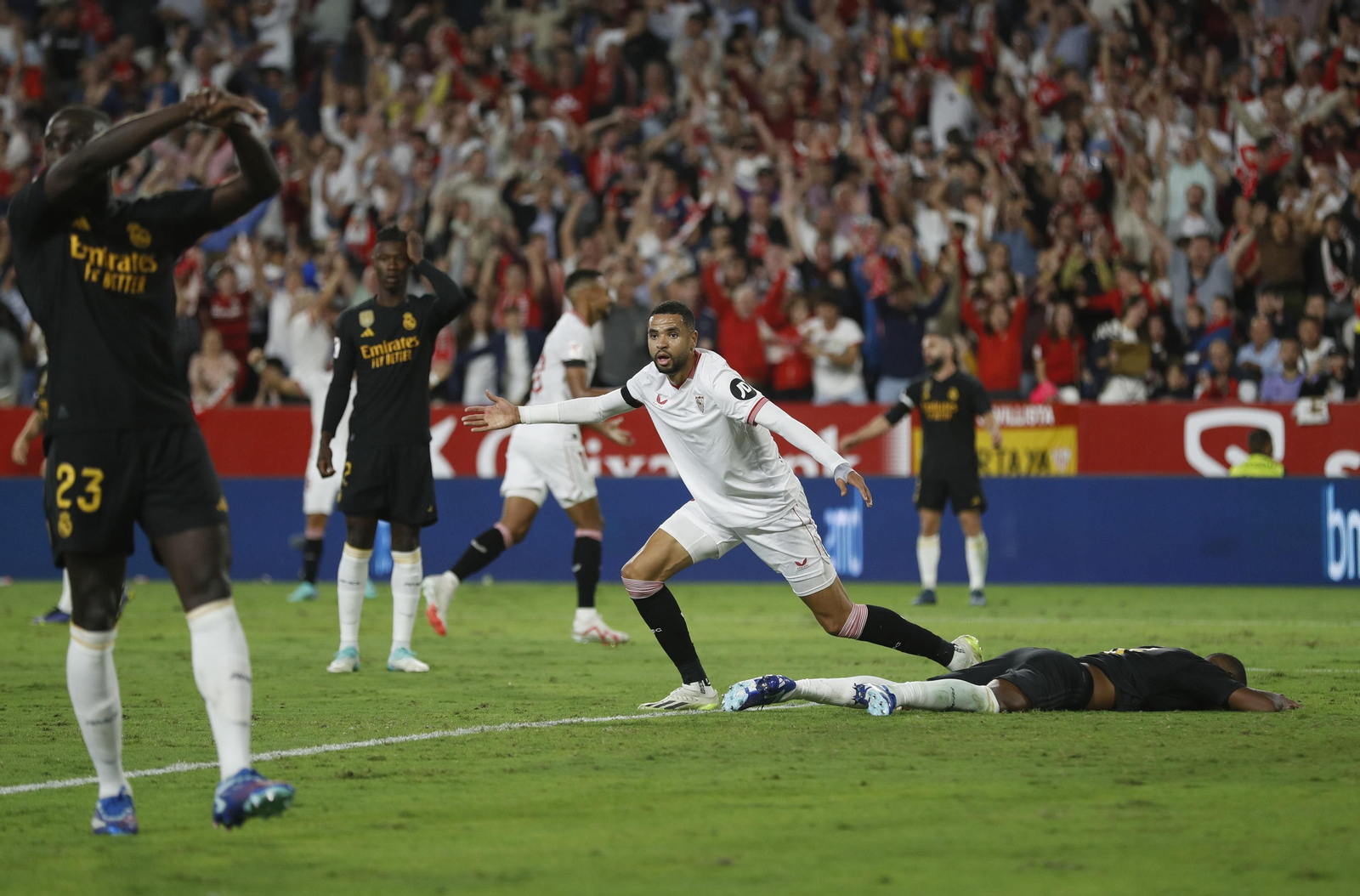 Las fotos del Sevilla-Madrid