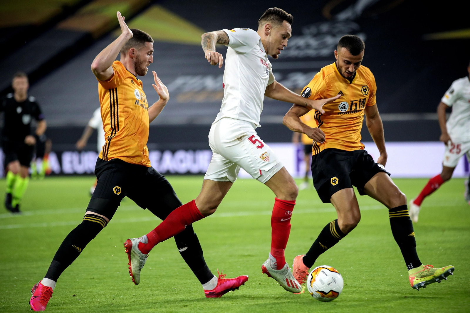 Las imágenes del Wolverhampton-Sevilla