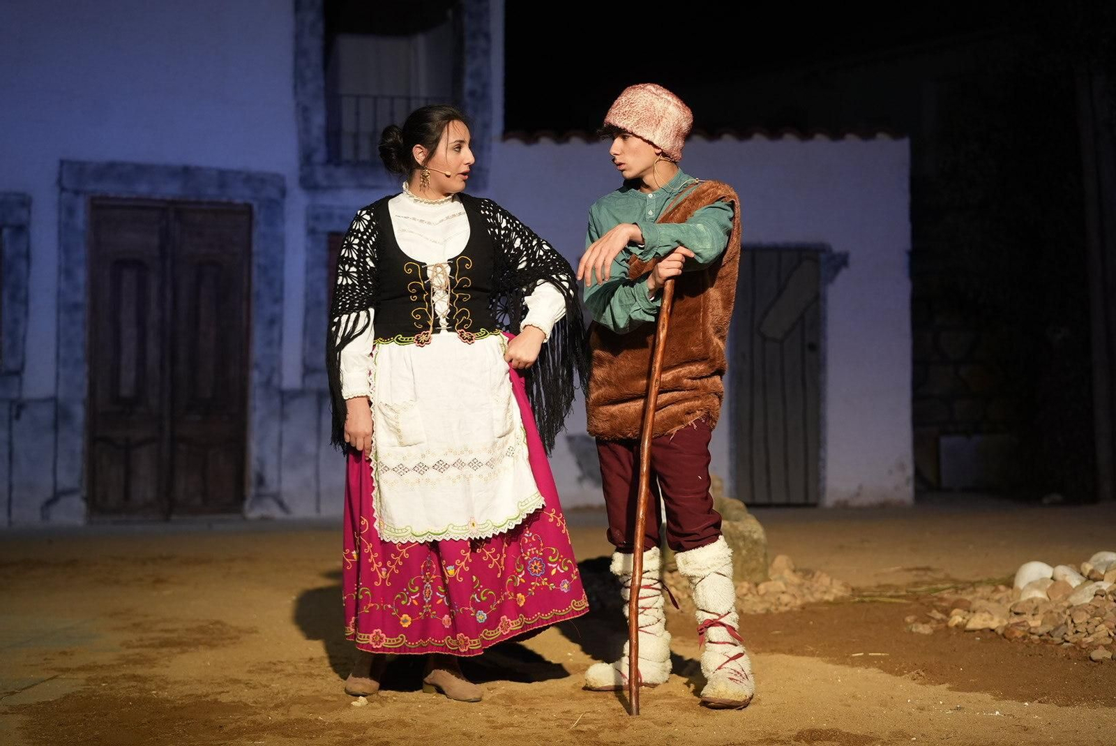 La representación en Alcaracejos de 'Los coloquios de la infancia de Jesús', en fotografías