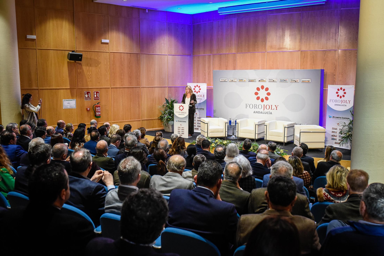 Imágenes del Foro Joly Andalucía Sostenibilidad en el Cluster portuario