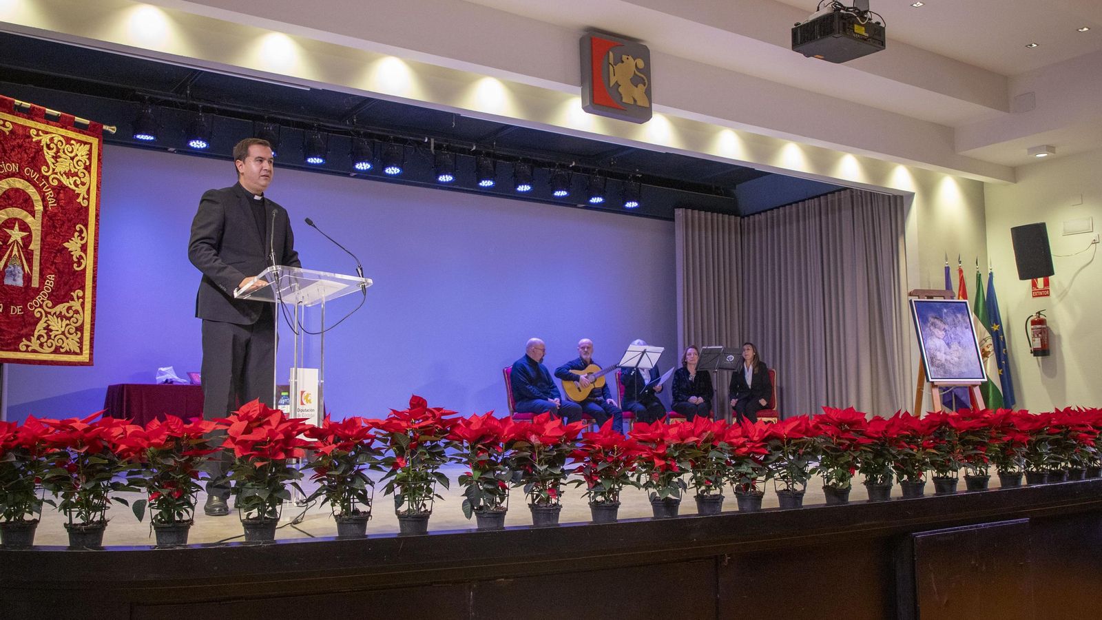Pregón de la Navidad en el Palacio de la Merced.