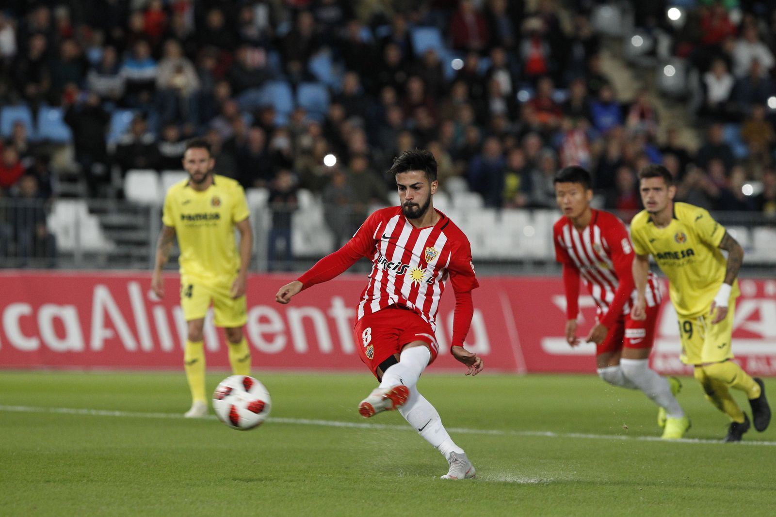 Las imágenes del UD Almería-Villarreal