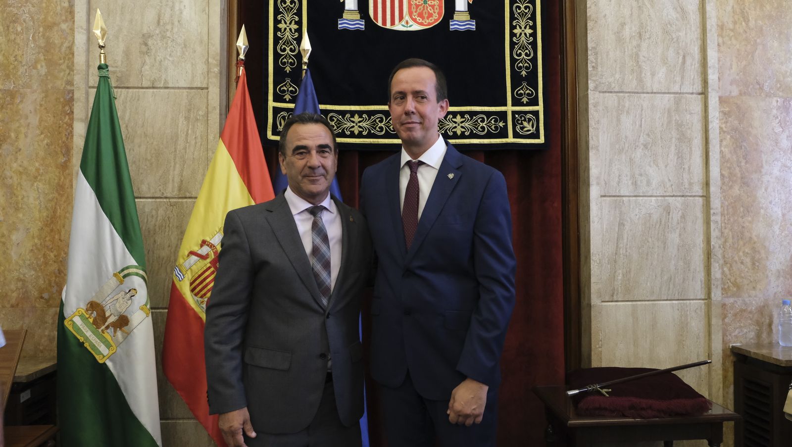 Imágenes de José María Martín como nuevo Subdelegado del Gobierno en Almería