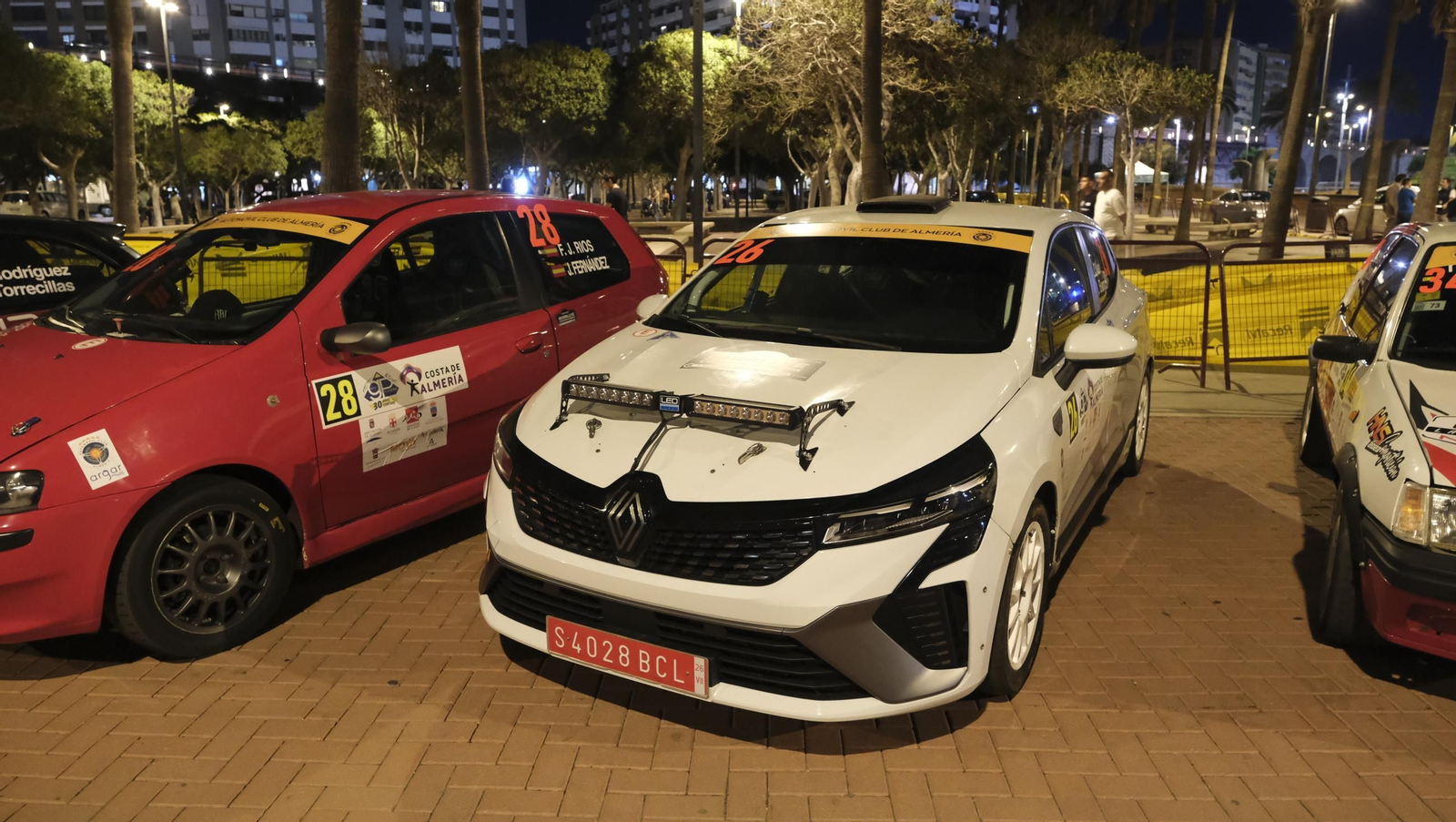La salida de la 50 edición del Rallye Costa de Almería, en imágenes