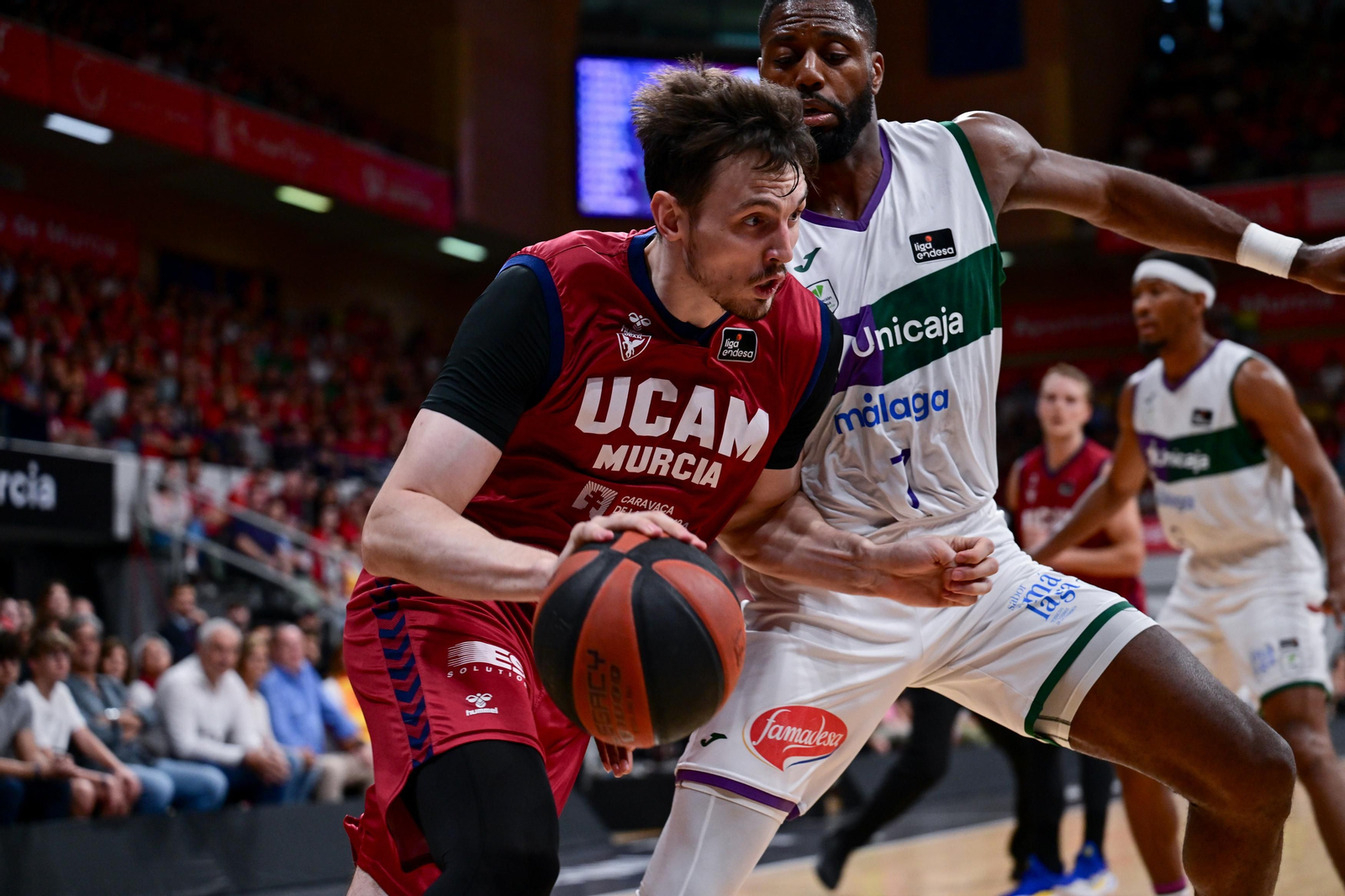 Las fotos del UCAM Murcia - Unicaja, 4º partido de las semifinales de ACB