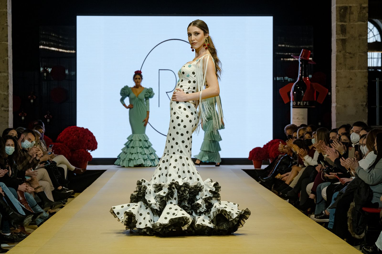 El desfile de Rafael Leveque en la Pasarela Flamenca de Jerez, todas las fotos