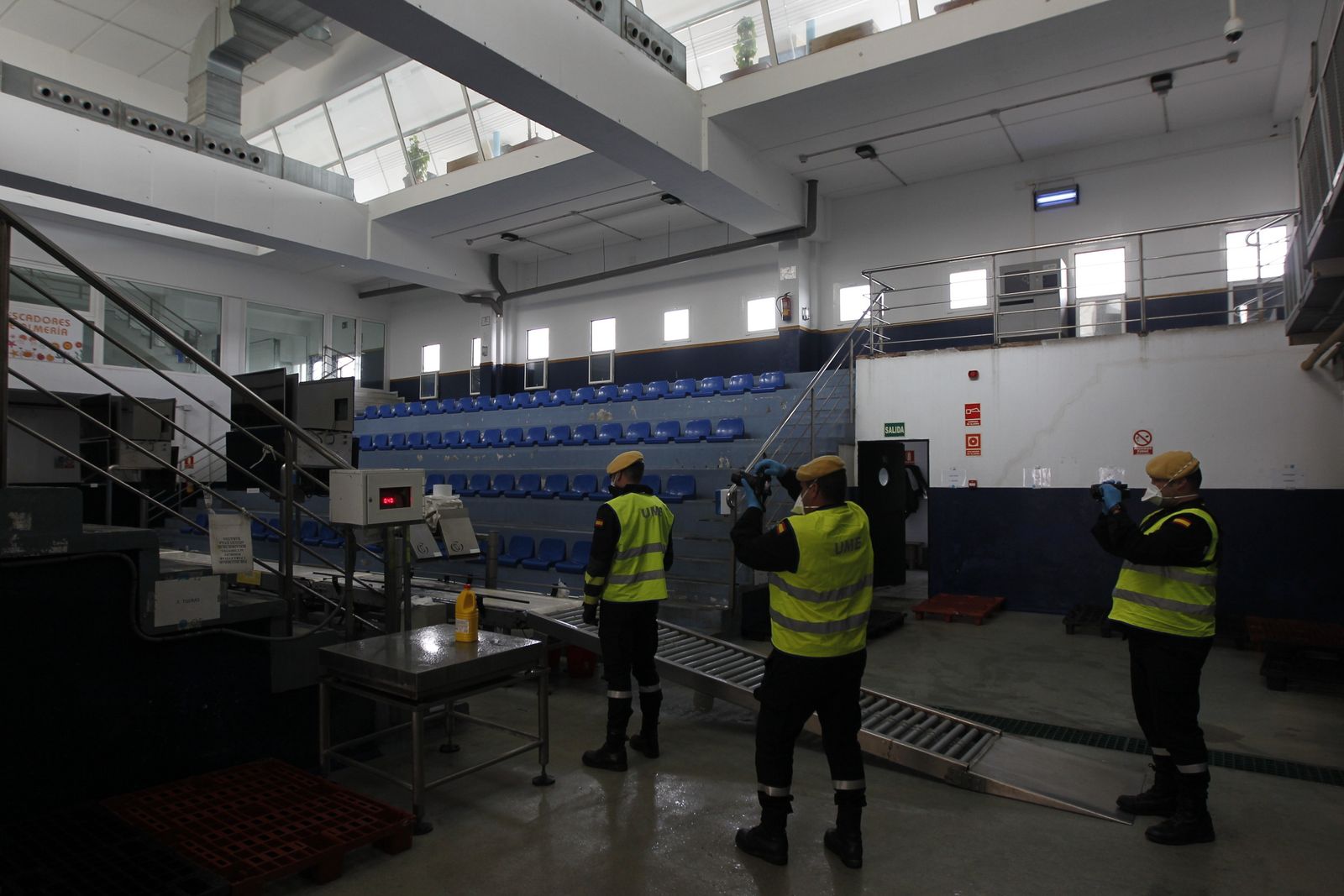 Fotogalería Coronavirus. Actuación UME en Almería.