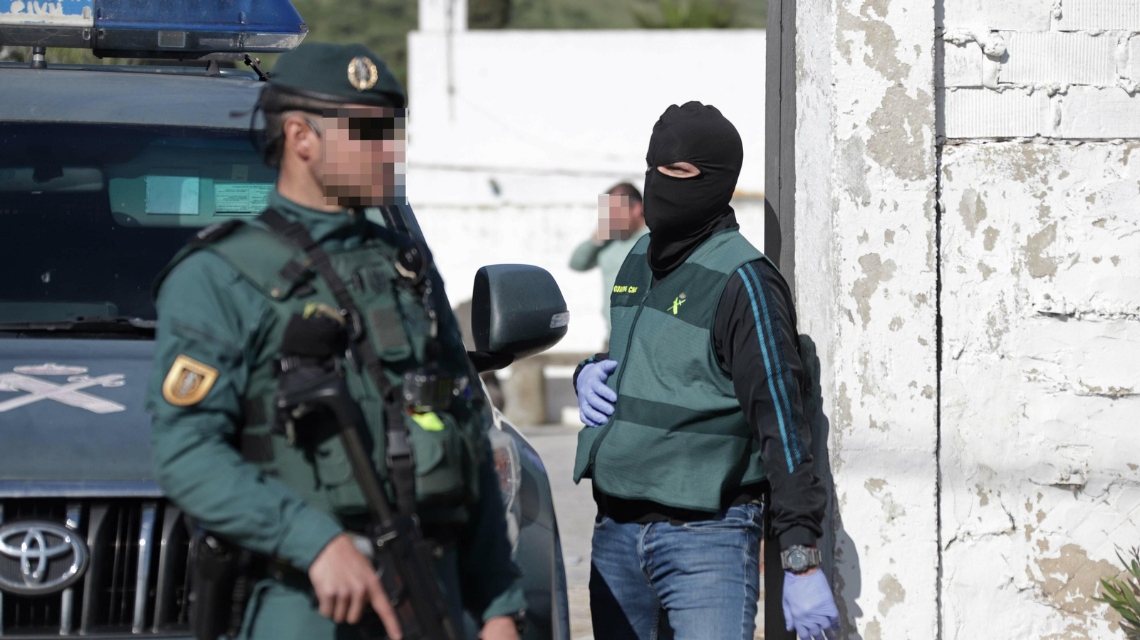 Operación antidroga en Tarifa